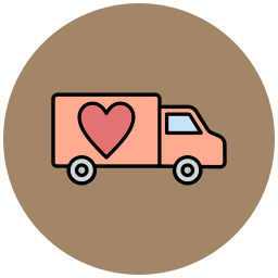 Delivery truck icon