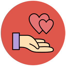 Give love icon