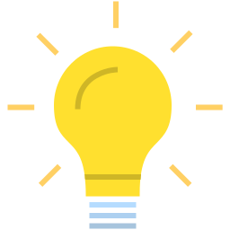 Idea bulb icon