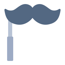 moustache Icône