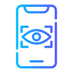 Retinal scanner icon