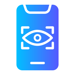 Retinal scanner icon