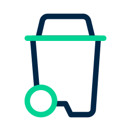 Recycle bin icon