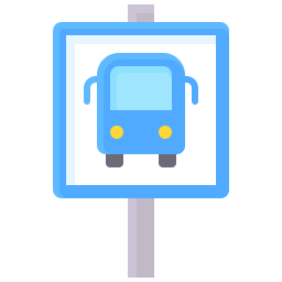 Bus station icon