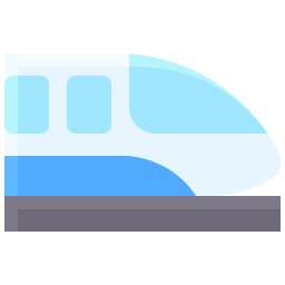 High speed train icon