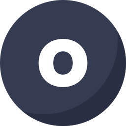 Letter o icon