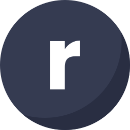 Letter r icon