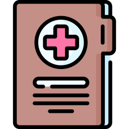 Medical folder icon