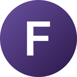 Letter f icon