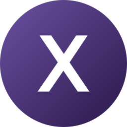 Letter x icon