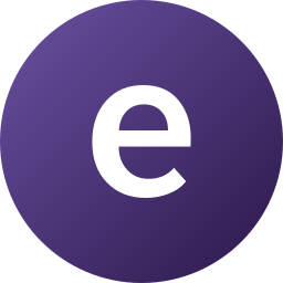 Letter e icon