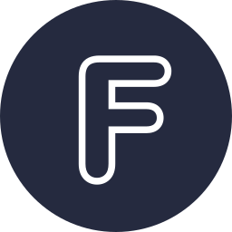 Letter f icon