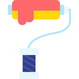 Paint roller icon