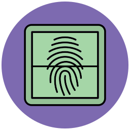 fingerabdruck-scanner icon