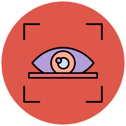 Eye scanner icon