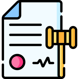 Legal document icon