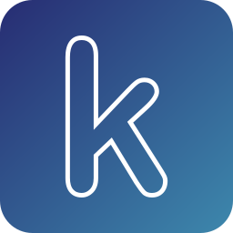 Letter k icon