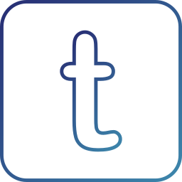 Letter T  icon