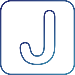 Letter j icon