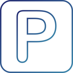 文字p icon