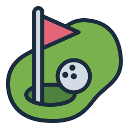 Golf course icon