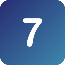 Number 7 icon