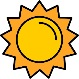 Sun icon