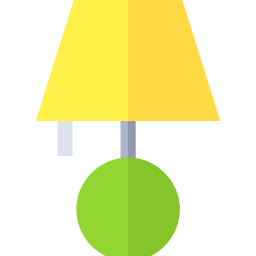 Desk lamp icon