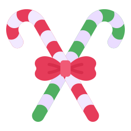 Candy cane icon