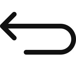 Left arrow icon