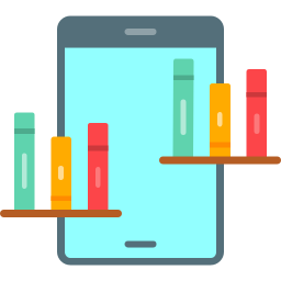 Online library icon