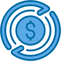 Money exchange icon