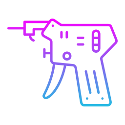 Lock pick gun icon