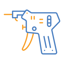 Lock pick gun icon