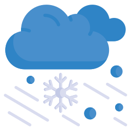 Snow storm icon