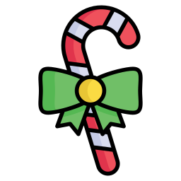 Candy cane icon