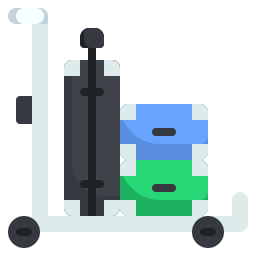 Airport cart icon