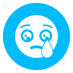 Crying icon