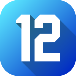 Number 12 icon