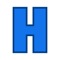 buchstabe h icon