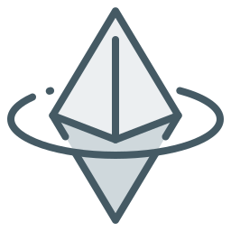 Ethereum coins icon