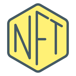 Non fungible token icon