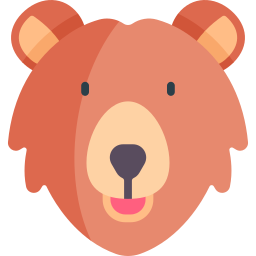 Brown bear icon