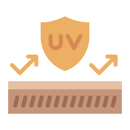 UV protection icon