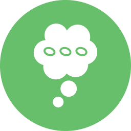 Speech bubble icon