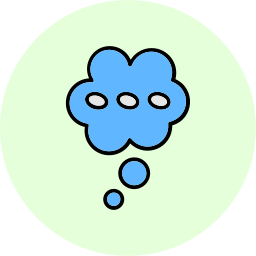 Speech bubble icon