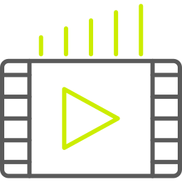 marketing video icona