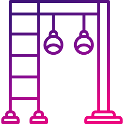 barras de ginástica Ícone