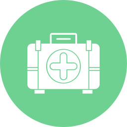 First aid kit icon