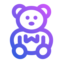 Teddy bear icon